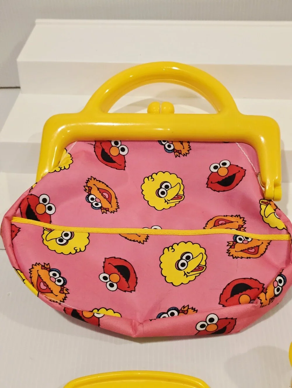 Vintage Sesame Street ILLCO Baby Purse Set 1991